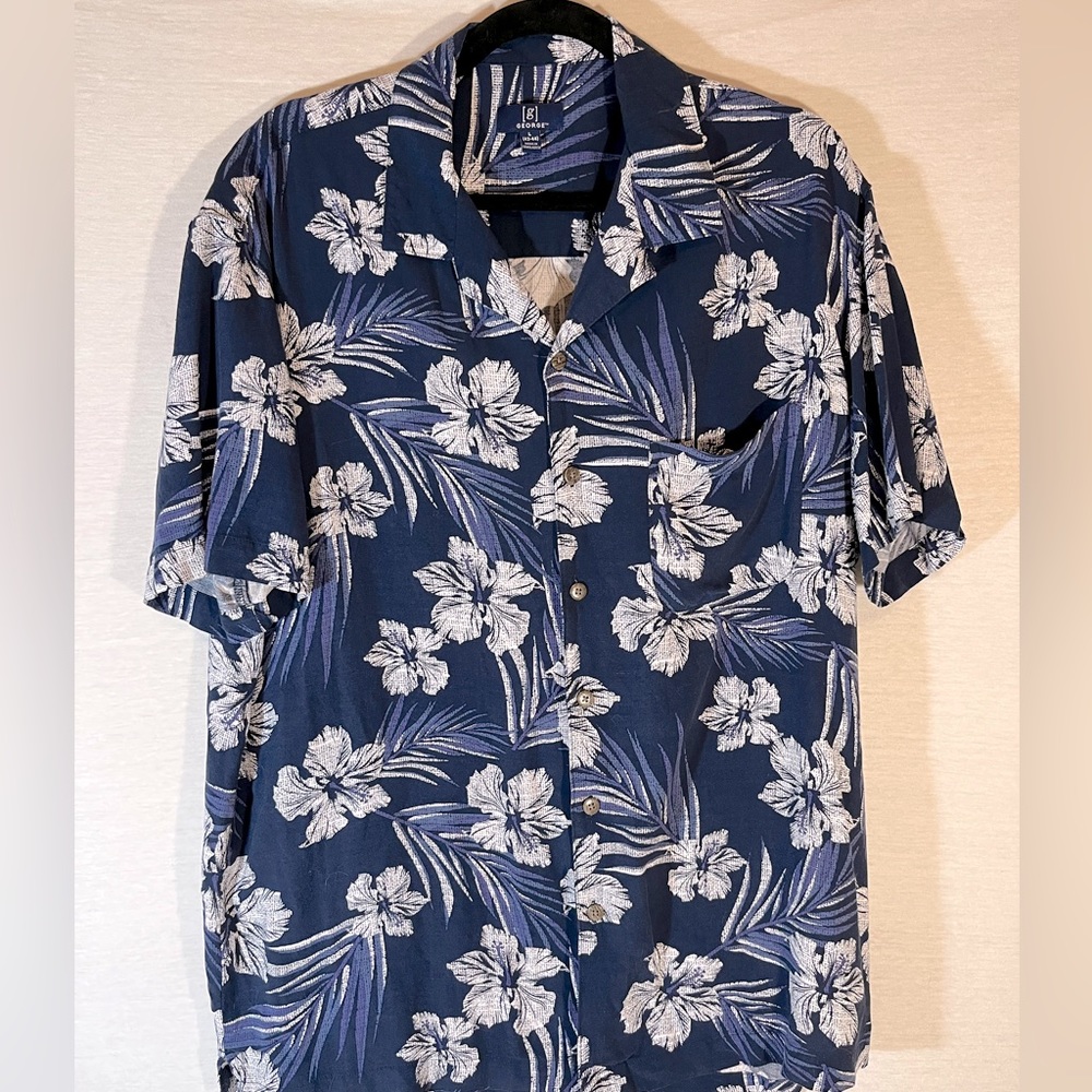 🔥George - Hawaiian Button Down Shirt🔥